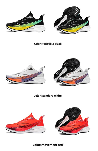 New 9ro Carbon Fiber Plate Running Sneakers Lightweight