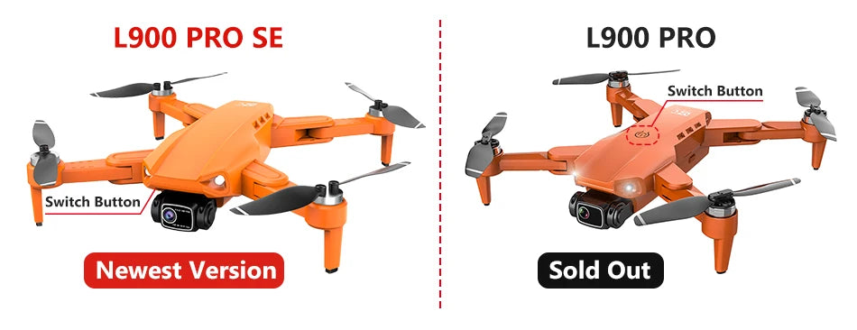 L900 Pro SE MAX GPS Drone 4K Professional Dual HD Camera