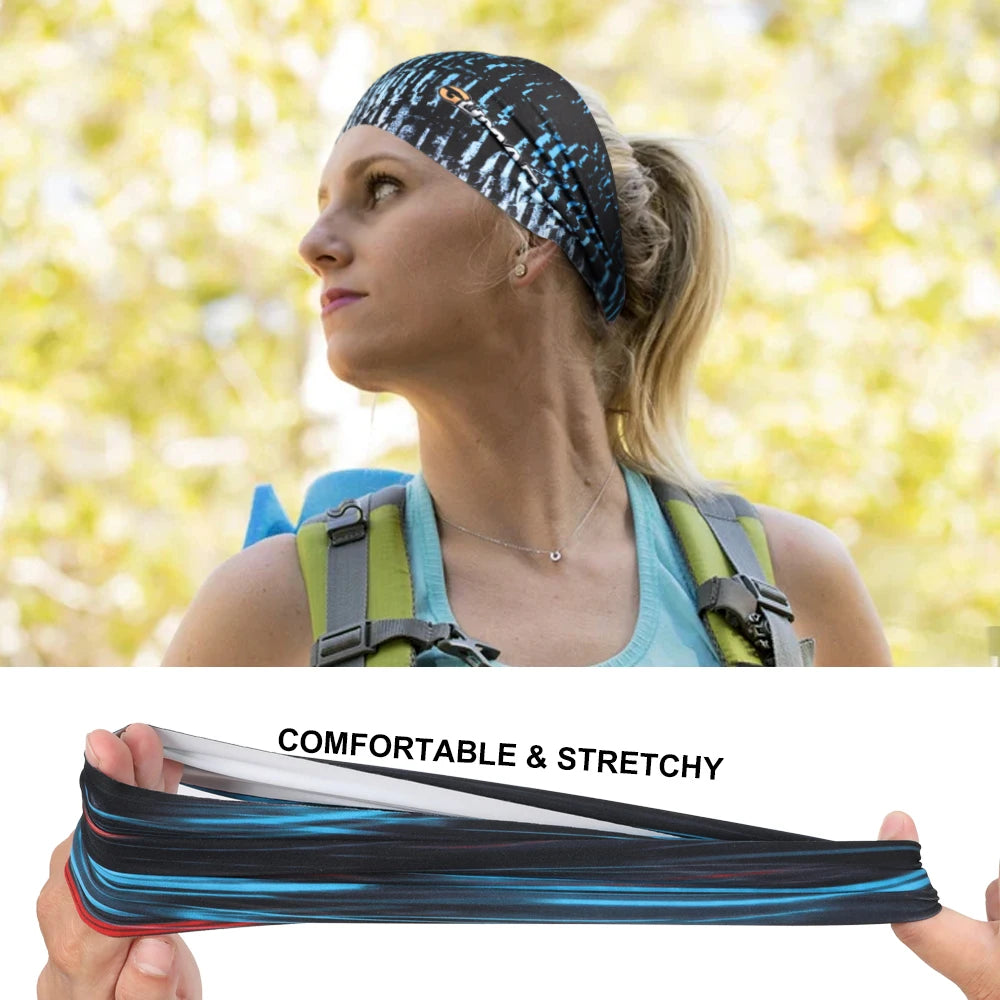 Sport Elastic Headband Sweatband Running Yoga