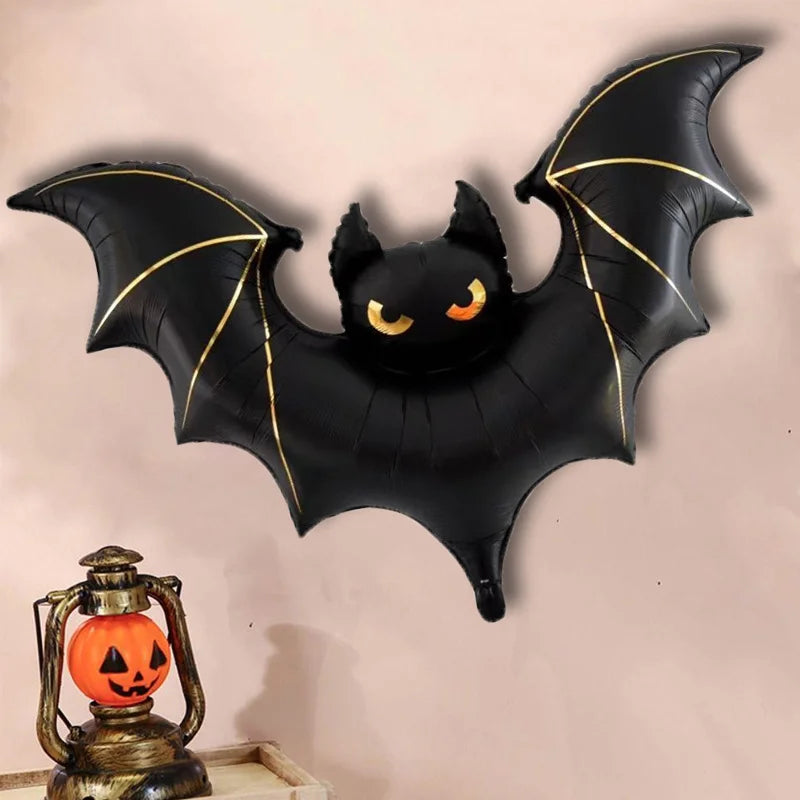 Halloween Balloon Decoration Halloween Black Spider Balloon Giant Skull Skeleton Balloon