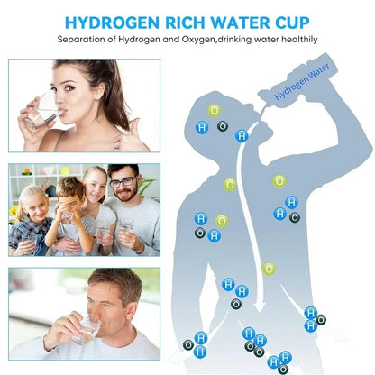 Hydrogen Water Bottle Generator Hydrogen Rich Health Cup