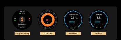 HAYLOU Solar Ultra GPS Smartwatch 1.6” AMOLED Display