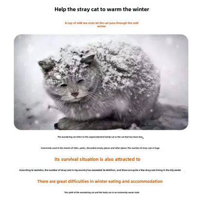 Stray Cat Dog House Waterproof Outdoor Winter Pet Cave