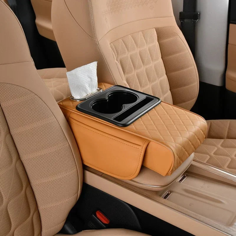 Car Armrest Box Thicken Height Pad Arm Rest Cushion