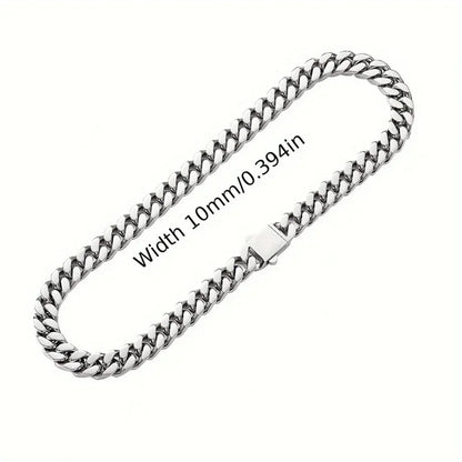 316 Stainless Steel Plated 18k Gold Fashion Hip Hop Bracelet