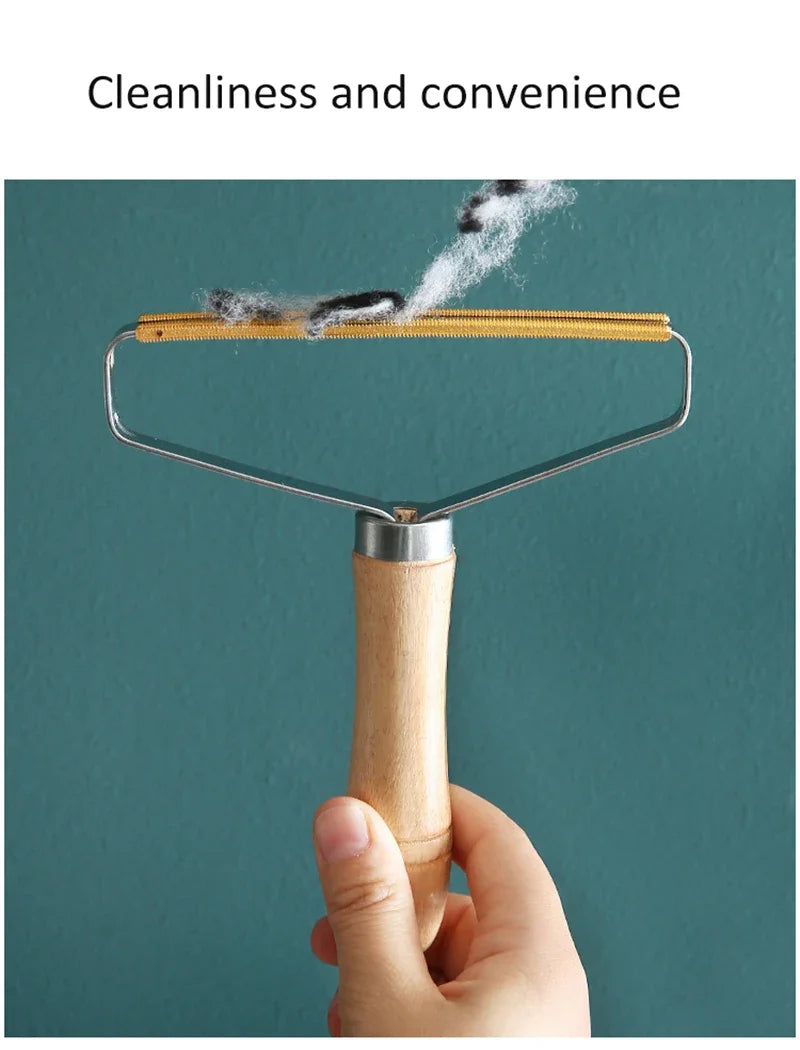 Lint remover pellet scraper for clothes pet hair cleaning roller