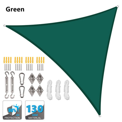 Waterproof Sun Shelter Triangle Sunshade Protection Outdoor
