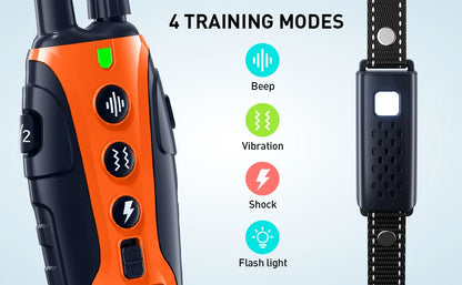 Electric Dog Training Collar Remote Control With  Vibration Shock