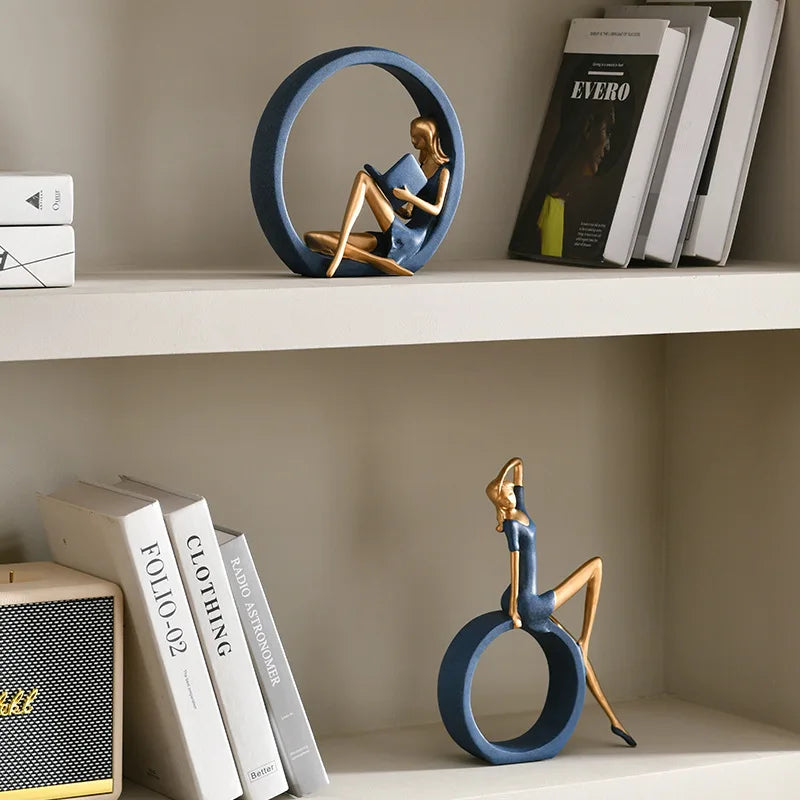 Cross-border yoga reading OK girl, interesting design