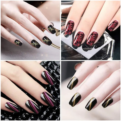 Magnet Set Magnetic UV Gel Nail Polish Magnet Pens 3D