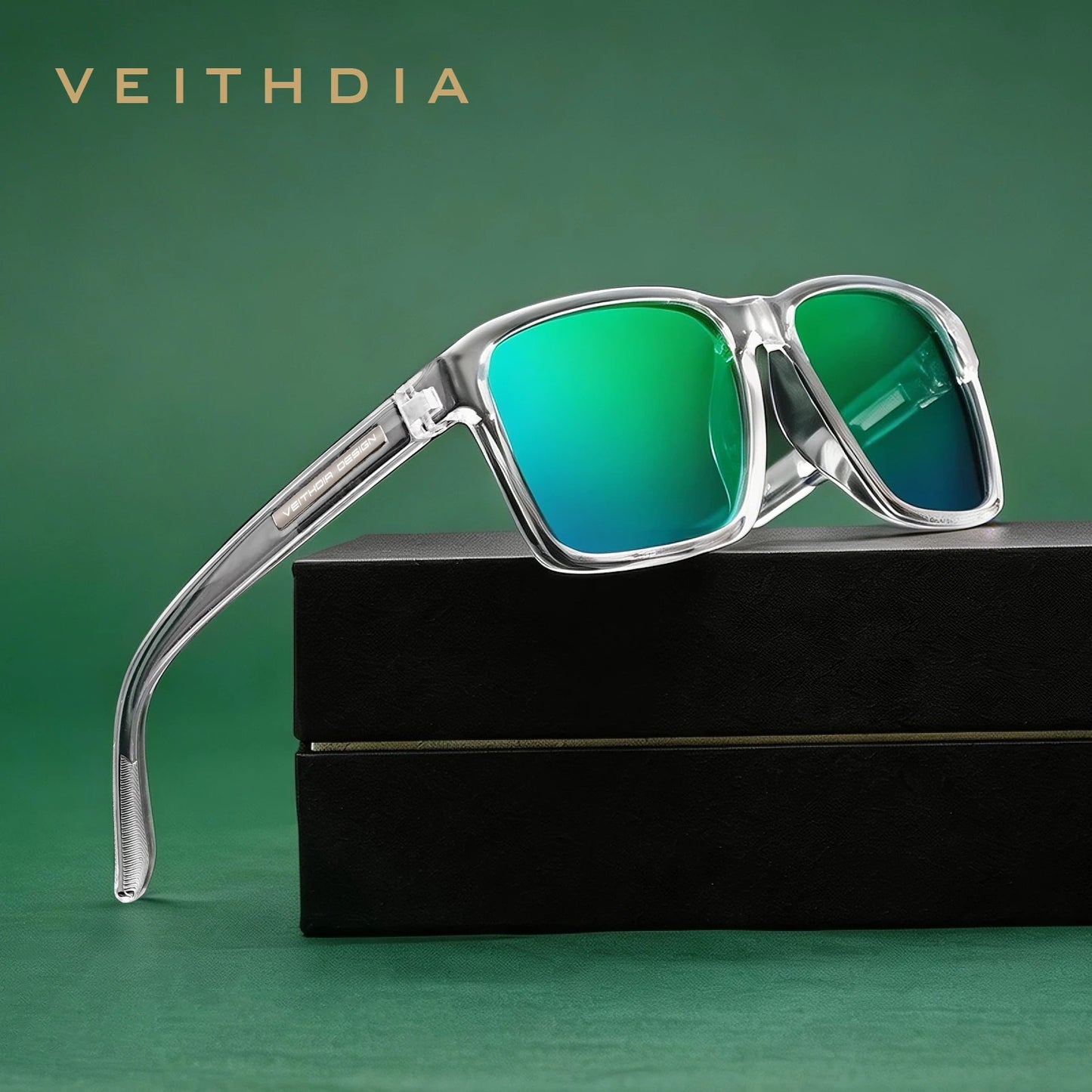 Polarized UV400 Sunglasses Fashion Photochromic Gradient