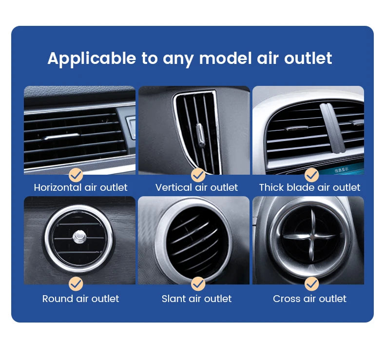 Gravity Car Phone Holder Air Vent Mount Cell Phone Holder