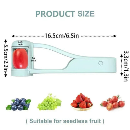 Tomato Slicer Cutter Grape Tools Cherry Fruit Salad Splitter