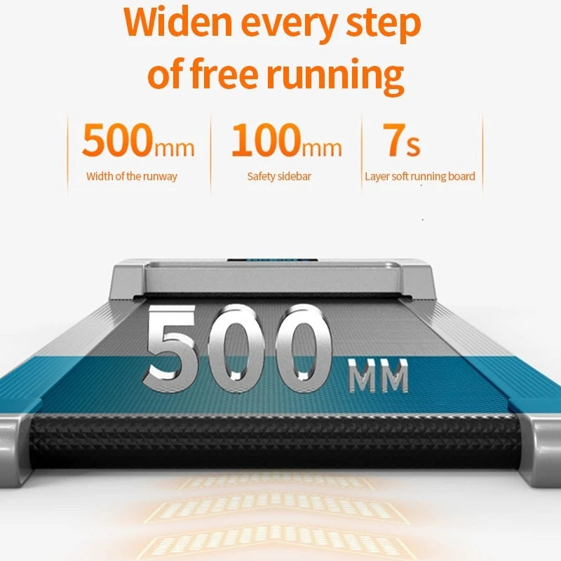 Electric Foldable Treadmill Mini Flat Running Machine