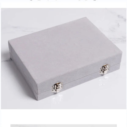 Jewelry Storage Box Earring Ring Necklace Jewelry  Box