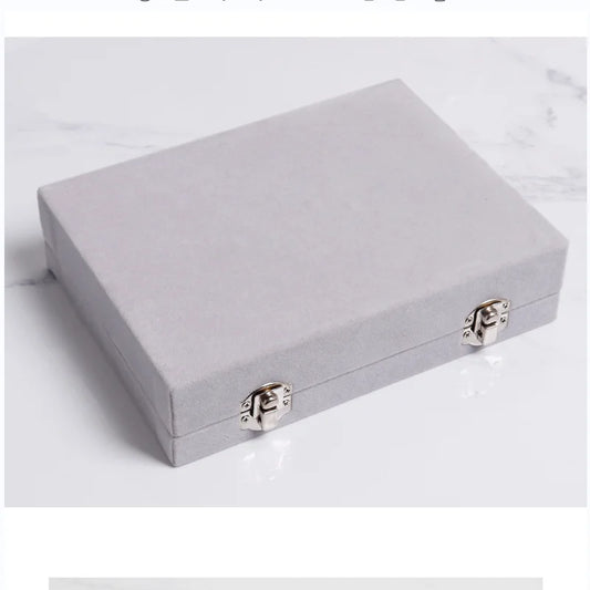 Jewelry Storage Box Earring Ring Necklace Jewelry  Box
