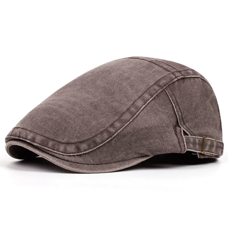 Vintage Painter Beret Unisex Fashion Flat Visor Cap