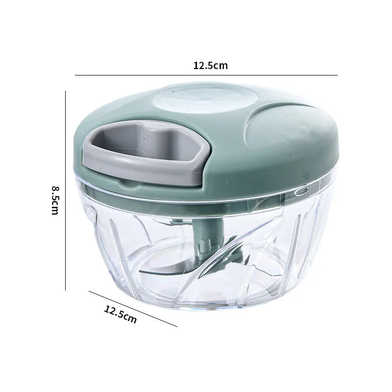 Manual Garlic Mincer Pull Type Garlic Press Maker