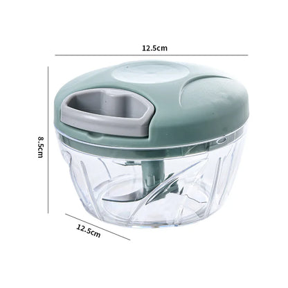Manual Garlic Mincer Pull Type Garlic Press Maker