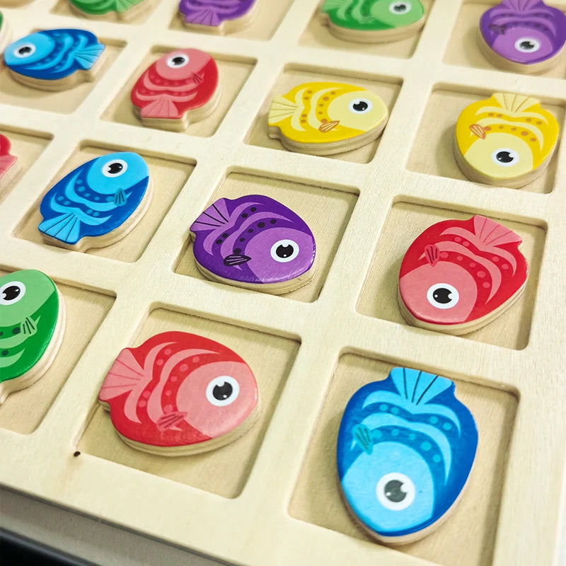 Wooden Montessori Toys Children's Logical Thinking Training