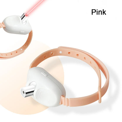 Laser Cat Collar Teasing Cat Electric USB Charging Kitten