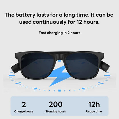 Lenovo AI Smart Wireless Glasses Bluetooth Sunglasses