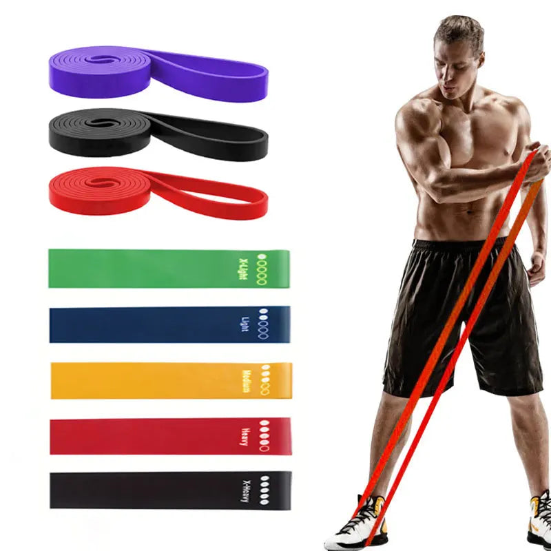 Latex Tension Band Yoga Fitness Exercise Elastic Band