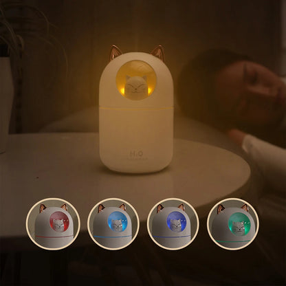 Mini Air Humidifier Portable Ultrasonic Aroma Essential Oil Diffuser