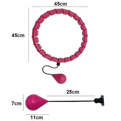 Weighted Sports Circle Hoops for Adults Weight Loss