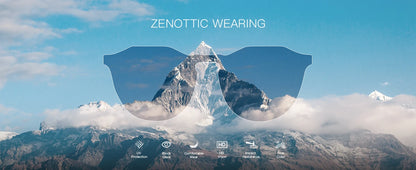 ZENOTTIC Vintage Round Polarized Sunglasses for Men Women