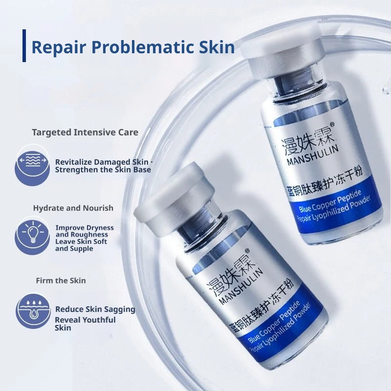GHK-CU Blue Copper Serum Moisturizing Firmng Serum