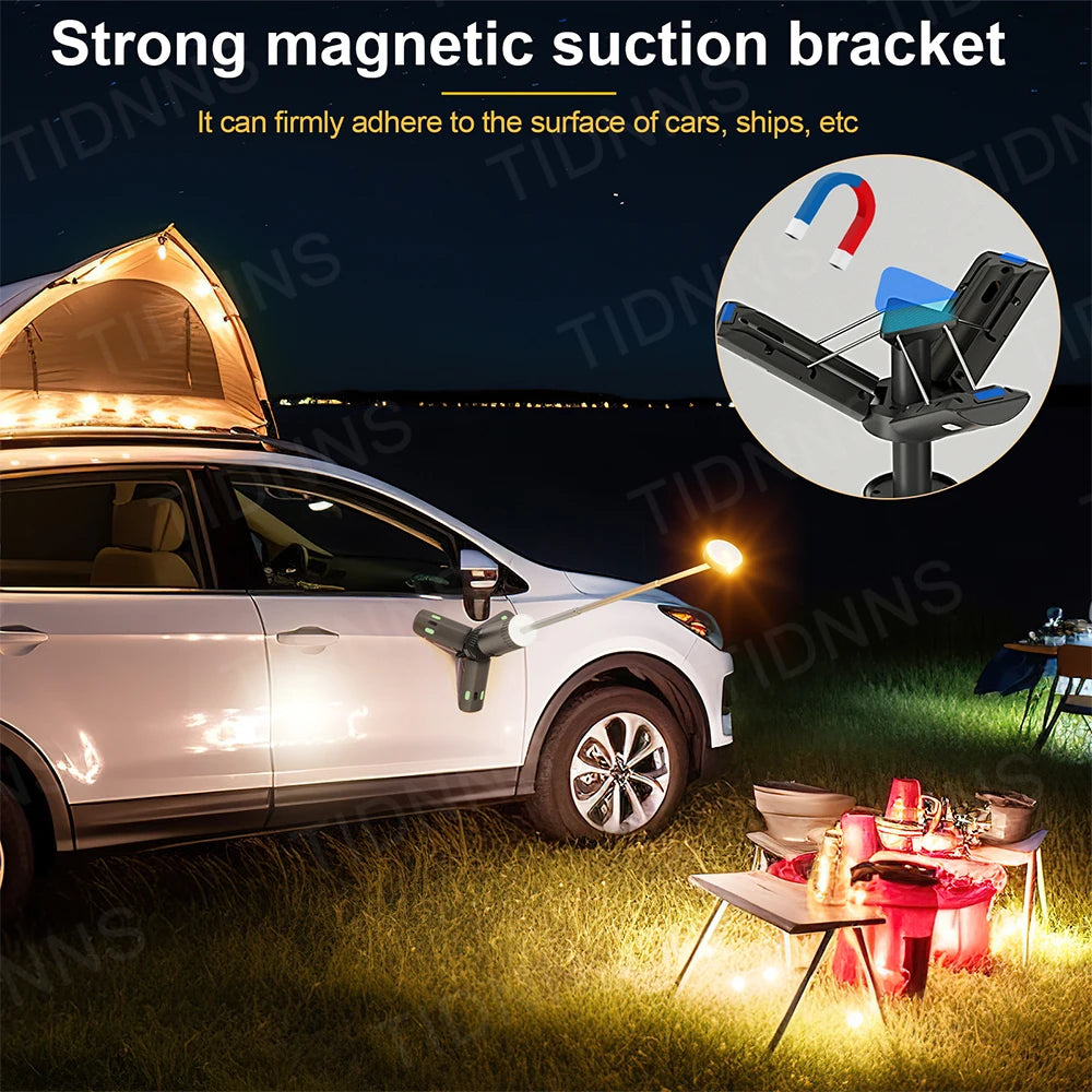 Telescopic Camping Light Rechargeable Fishing Lantern