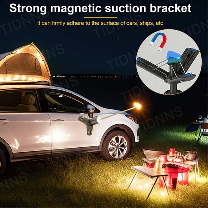 Telescopic Camping Light Rechargeable Fishing Lantern