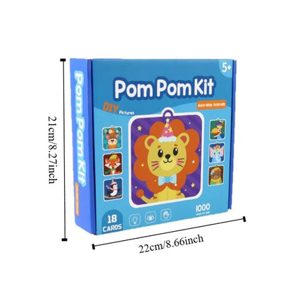 Handmade Material Children's Sticker Book Educational Early Learning