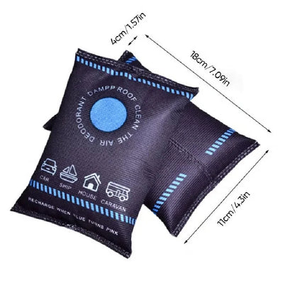 Reusable Dehumidifier Bag With Color Indicator Professional Car Interior