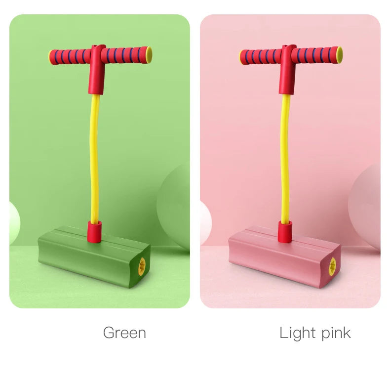 Children Growing Bounce Sense Training Pogo Stick Jumper