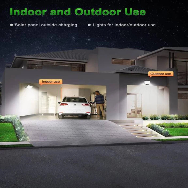 Solar Outdoor Lights - LED Motion Sensor Light