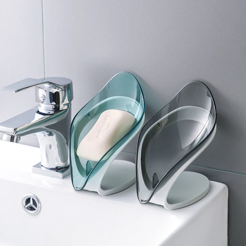 Suction Cup Soap Dish Box For Bathroom Shower Soap Holder