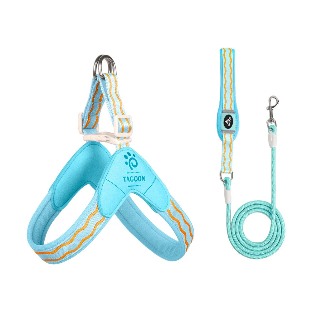 Puppy Harness Wear Simple Mesh Breathable Outdoor