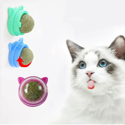 Cats Catnip Cat Toy Natural Ball Removal  Cat Grass