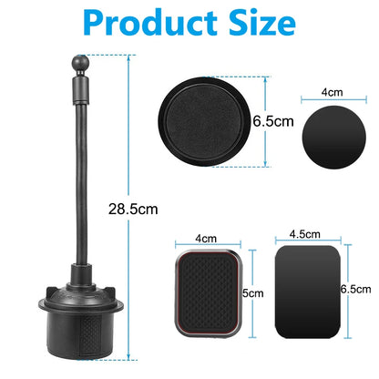 Magnetic Cup Holder Phone Mount Flexible Magnets Mount