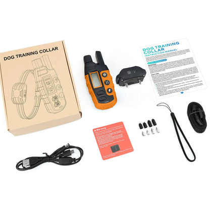 Electric Dog Training Collar Remote Control Waterproof