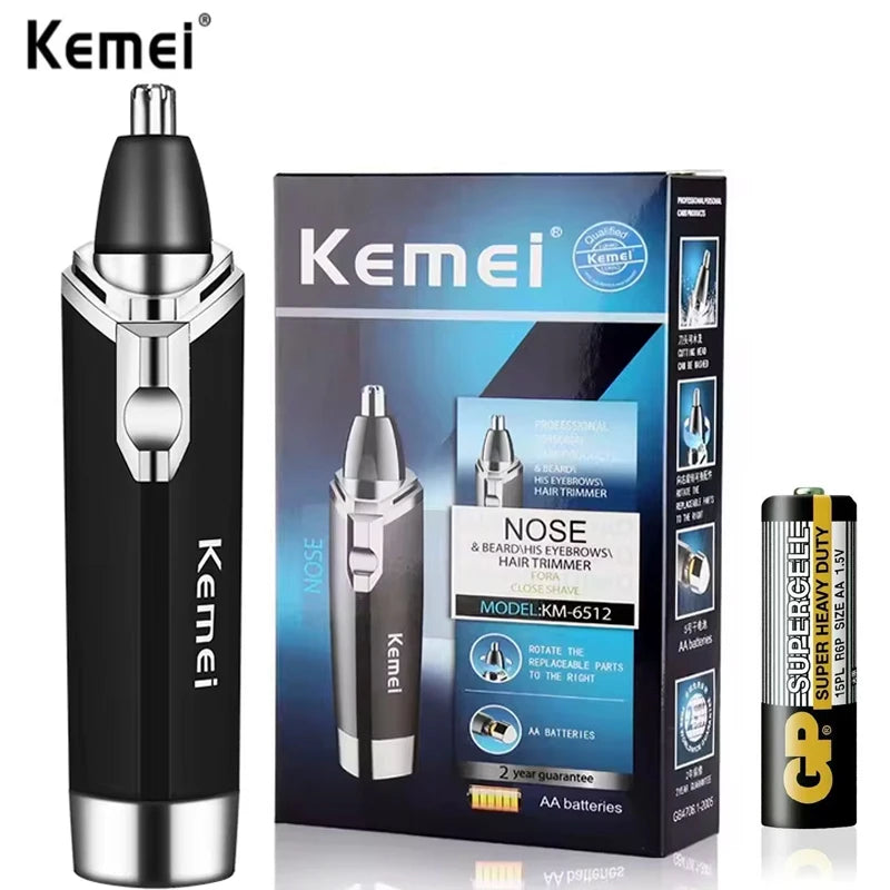 Kemei Nose Hair Trimmer Mens Beard Trimer Hair Removal