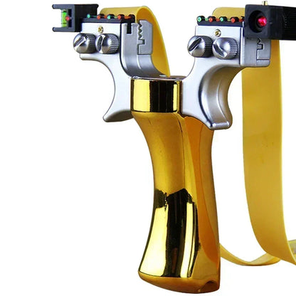 Laser Pointing Slingsshot 10 Style Precision Aiming Slingshot