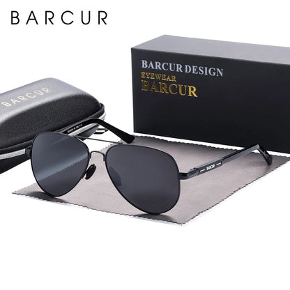 Men Sunglasses Pilot Polarized Sun glasses