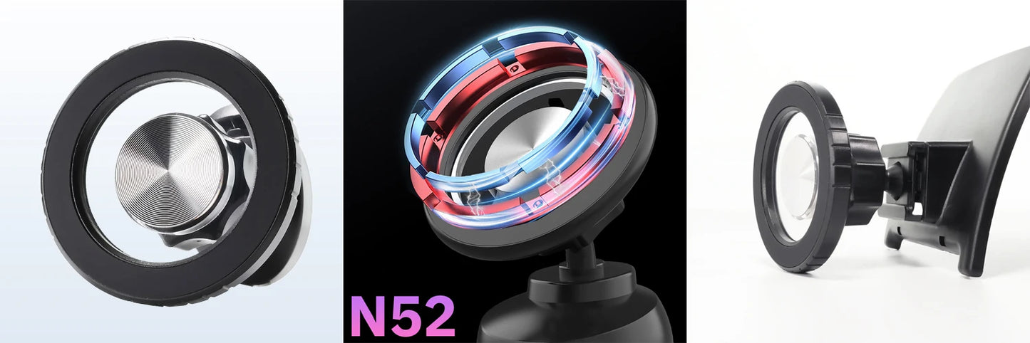 Phone Holder Car Magnetic Phone Mount Smart Sensing