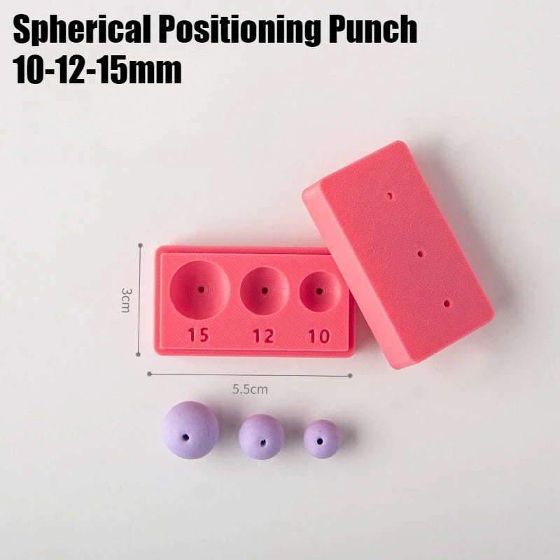 Soft Ceramic Round Ball Rolling Mold Kit Clay