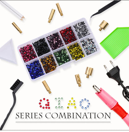 QIAO Hotfix Rhinestones Applicator Tools DIY Craft
