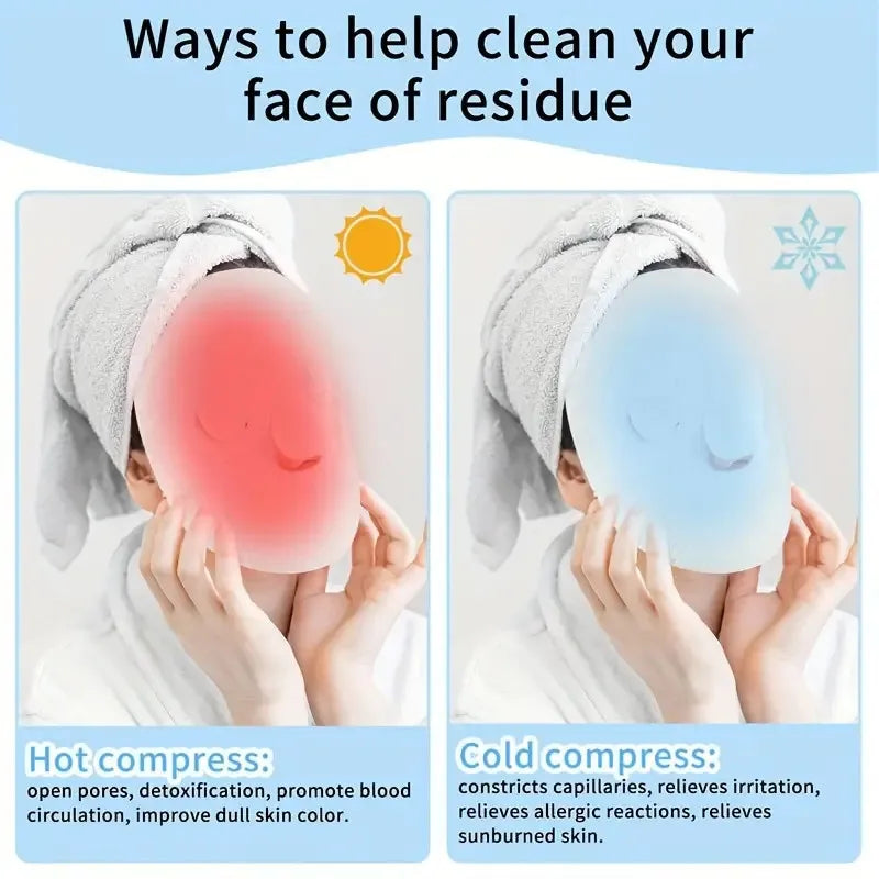 High Quality Reusable Cotton Hot Compress Towel