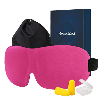 3D Sleep Mask Blindfold Sleeping Aid Eyepatch Eye Cover Sleep